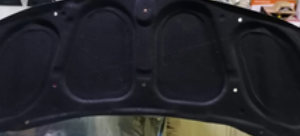 oem fiber bonnet insulator